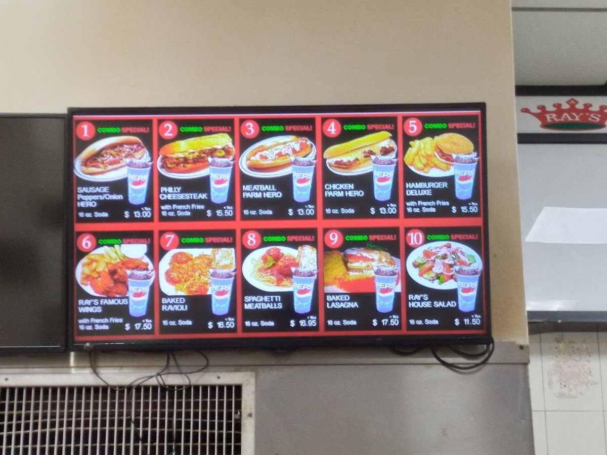 Famous Original Rays Pizza Menu - Image 6